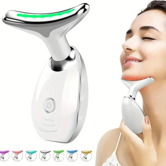 7-Color LED Neck & Face Massager