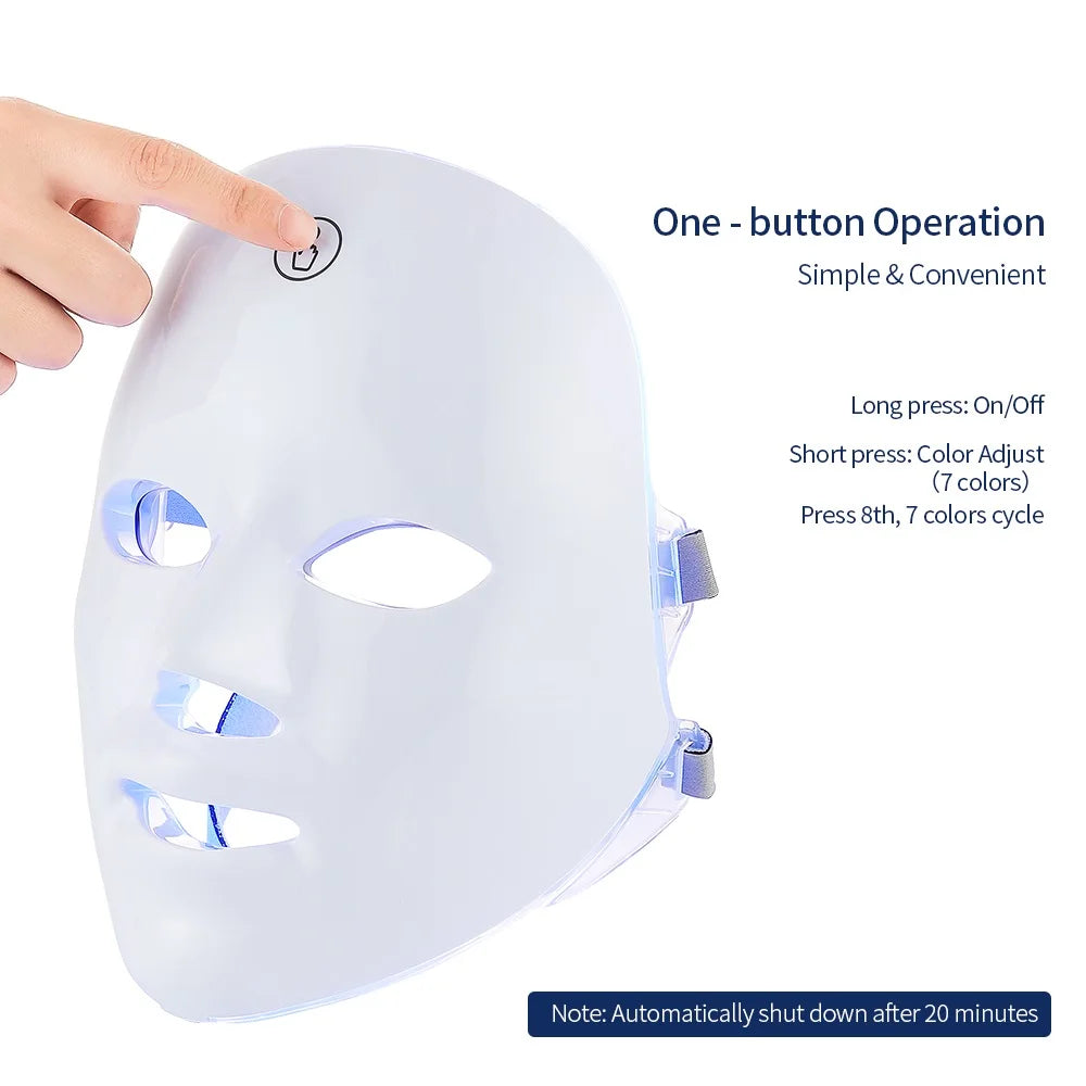 BLOOM7™ - Wireless 7-in-1 LED Rejuvenation Mask