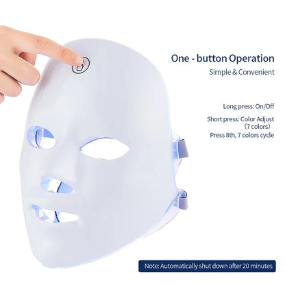 BLOOM7™ - Wireless 7-in-1 LED Rejuvenation Mask