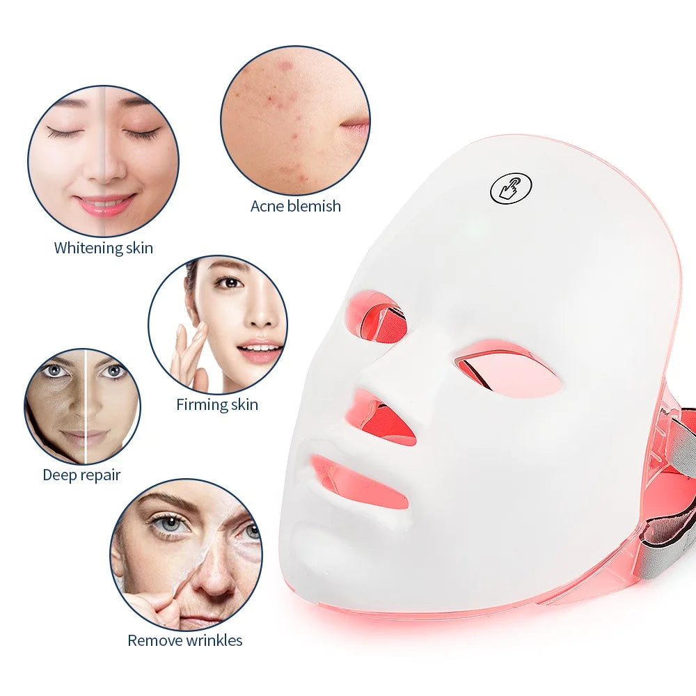BLOOM7™ - Wireless 7-in-1 LED Rejuvenation Mask