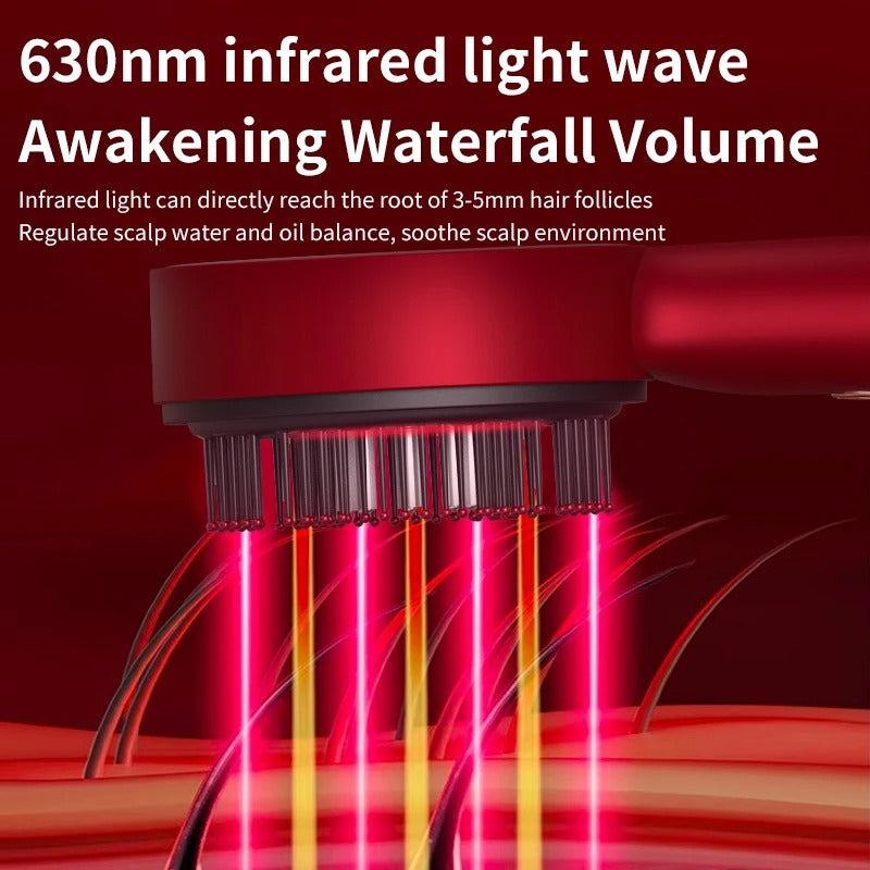 Red Light Scalp Massage Comb
