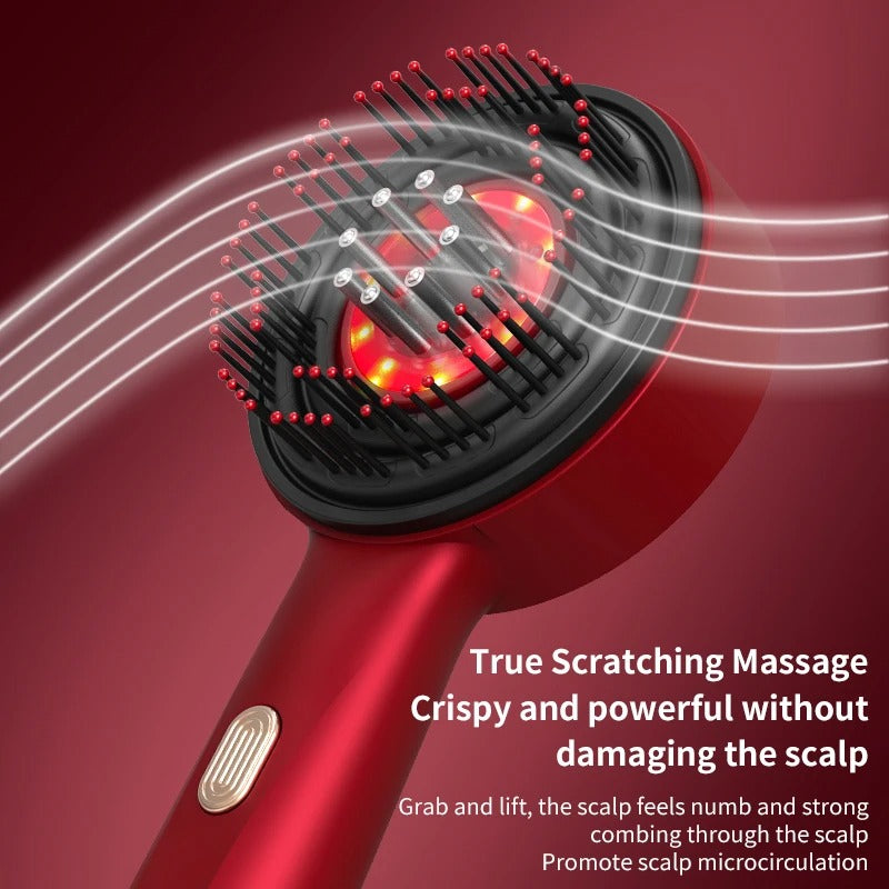 Red Light Scalp Massage Comb